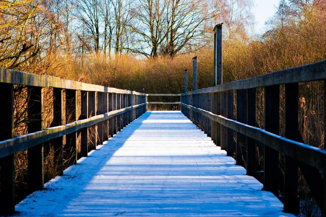 Seeliebe, 300 Meter Zum Wasser, Mit Terrasse Und Garten Lembruch Esterno foto